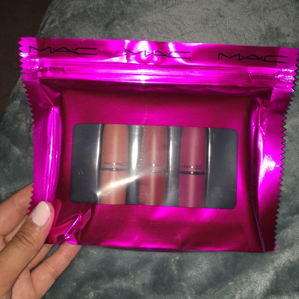 MAC lipstick trio